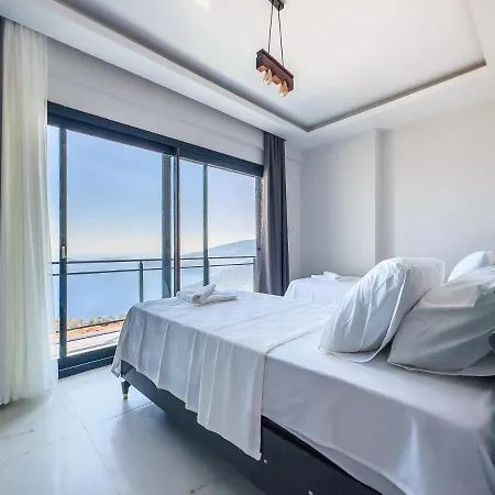 Kalkan Luxury With Panoramic Sea View Villa Kas