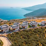 ヴィラ Kalkan Luxury With Panoramic Sea View カシュ