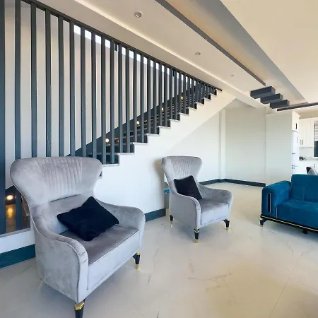 别墅 Kalkan Luxury With Panoramic Sea View 卡斯