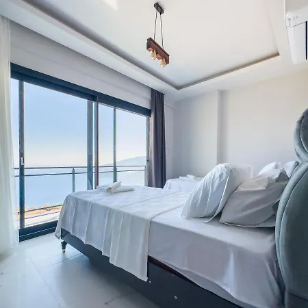 别墅 Kalkan Luxury With Panoramic Sea View 卡斯