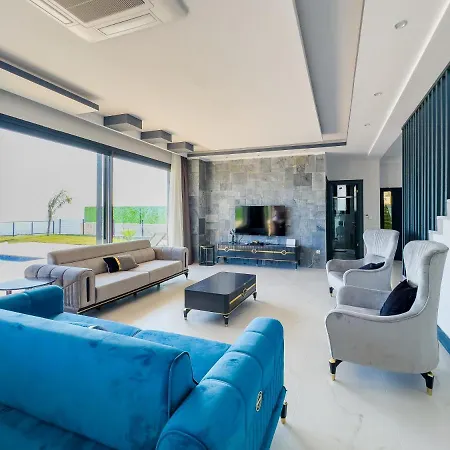 Kalkan Luxury With Panoramic Sea View 卡斯