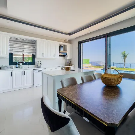 Kalkan Luxury With Panoramic Sea View Villa