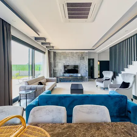 Kalkan Luxury With Panoramic Sea View カシュ