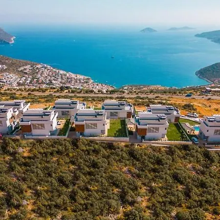 别墅 Kalkan Luxury With Panoramic Sea View 卡斯