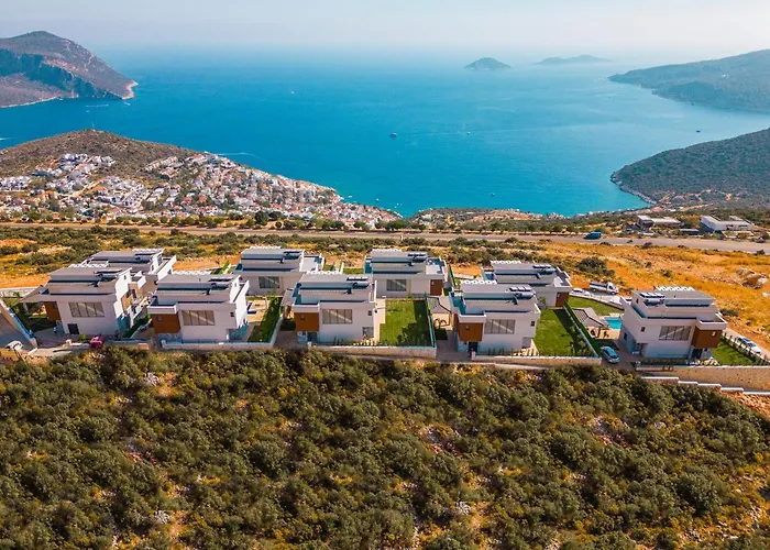 Kalkan Luxury With Panoramic Sea View Villa *