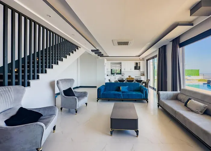 Kalkan Luxury With Panoramic Sea View Kas