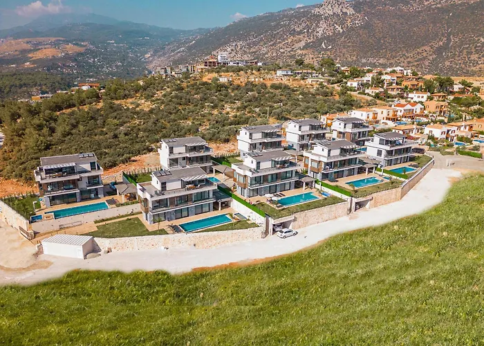 Villa Kalkan Luxury With Panoramic Sea View