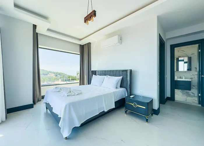 Kalkan Luxury With Panoramic Sea View Villa *