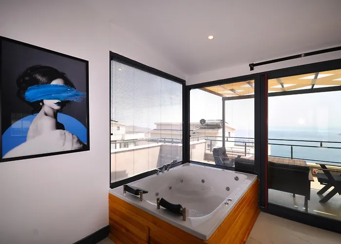 Villa Kalkan Luxury With Panoramic Sea View